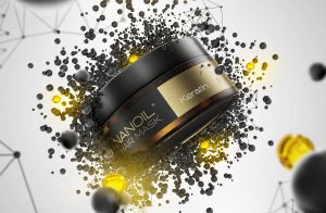 wzmacniająca maska na włosy nanoil keratin