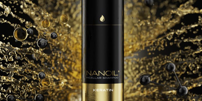 Nanoil szampon z keratyną